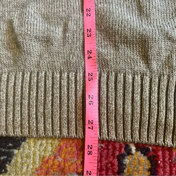 St. John’s bay crewneck sweater tan size XL - Picture 4 of 5